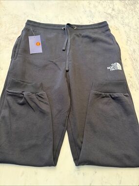 The North Face Men's Dark Gray Drawstring Joggers